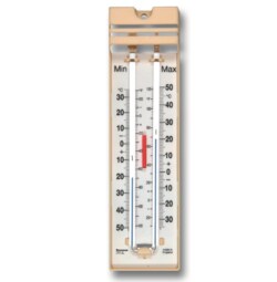 Quick Set Max Min Thermometer, Celcius and Fahrenheit