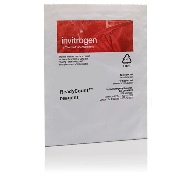 ReadyCount&trade; Green/Red Viability Stain