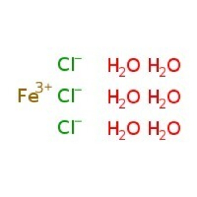 Hexahidrato de cloruro de hierro(III), +99 %, para análisis, Thermo Scientific Chemicals