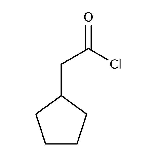 Chlorure de cyclopentylacétyle, 97 %, Thermo Scientific Chemicals