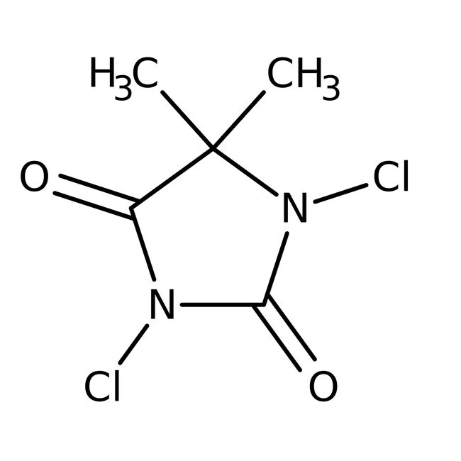 1,3-Dichlor-5,5-Dimethylhydantoin, 98 %, Thermo Scientific Chemicals