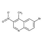 6-Brom-4-methyl-3-nitrochinolin, 96 %, Thermo Scientific Chemicals