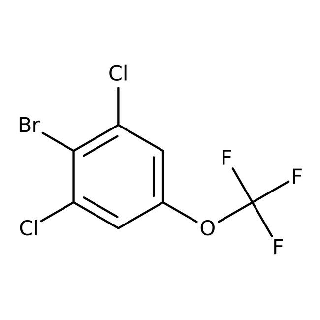 2-Bromo-1,3-dichloro-5-(trifluoromethoxy)benzene, 97%, Thermo Scientific Chemicals