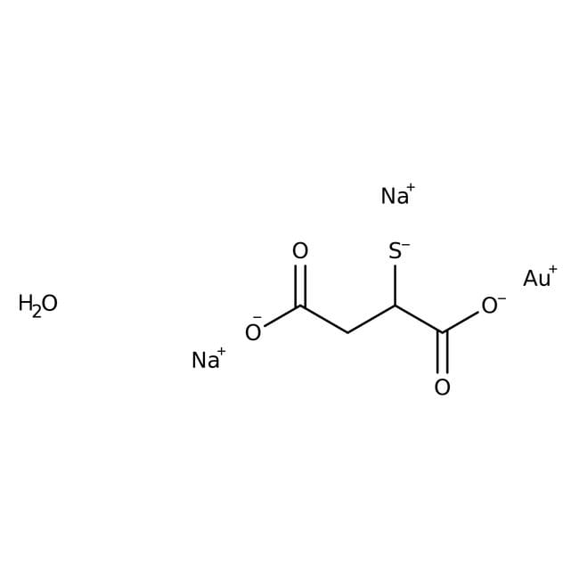 Natriumaurothiomalat(I), 99.9 % (Metallbasis), Thermo Scientific Chemicals