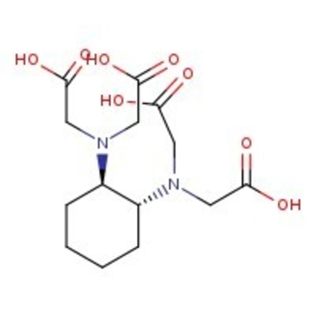 trans-1,2-Diaminocyclohexane-N,N,N',N'-tetraacetic Acid Monohydrate, 98%, Thermo Scientific Chemicals