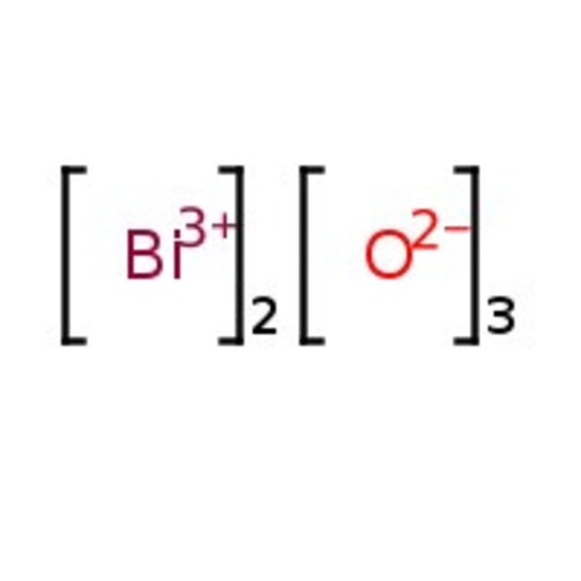 Bismuth(III) oxide, Puratronic&trade;, 99.9995% (metals basis), Thermo Scientific Chemicals