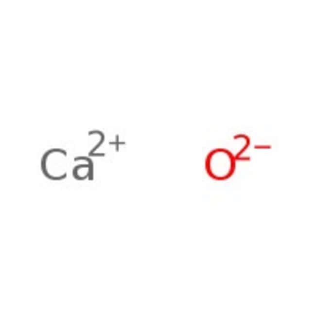 Calcium oxide, Puratronic&trade;, 99.998% (metals basis, excluding other alkaline earth and alkali metals 130ppm max), Thermo Scientific Chemicals