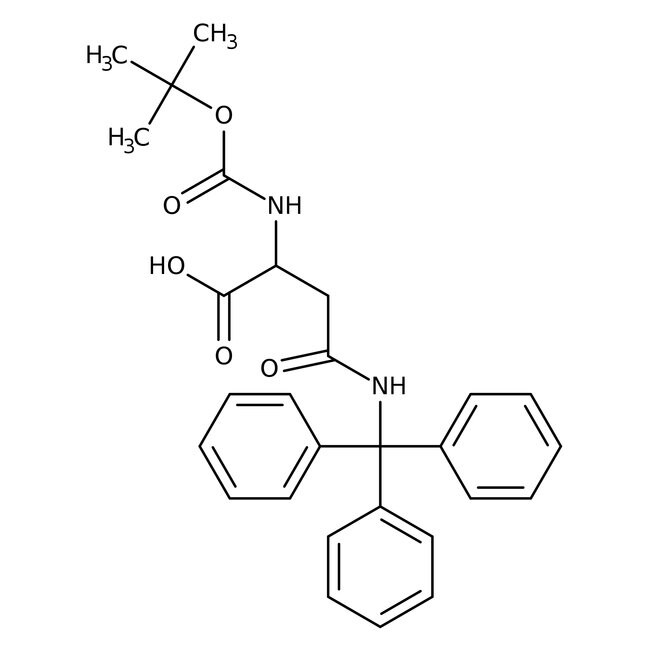 Nalpha-Boc-Ngamma-trityl-L-asparagine, 98%, Thermo Scientific Chemicals