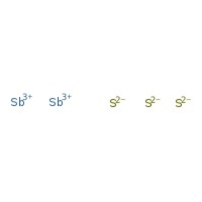 Sulfure d’antimoine(III), 99,5 % (base métallique), Thermo Scientific Chemicals