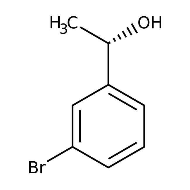 (S)-3-Bromo-alpha-methylbenzyl alcohol, 95%, 98% ee, Thermo Scientific Chemicals