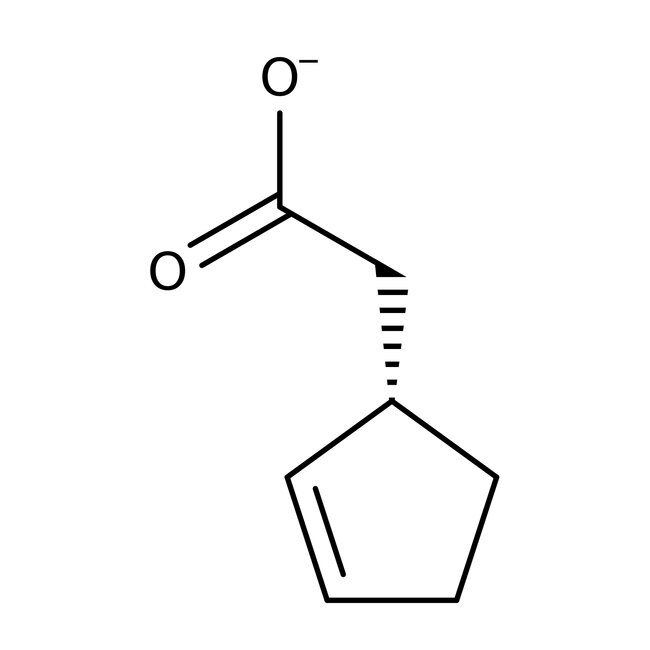 2-Cyclopentene-1-acetic acid, tech. 90%, remainder mainly 3-cyclopentene-1-acetic acid, Thermo Scientific Chemicals