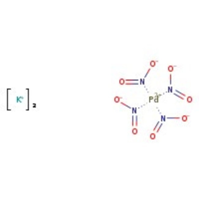 Tetranitropaladato(II) de potasio, Pd 28,3 % mín., Thermo Scientific Chemicals