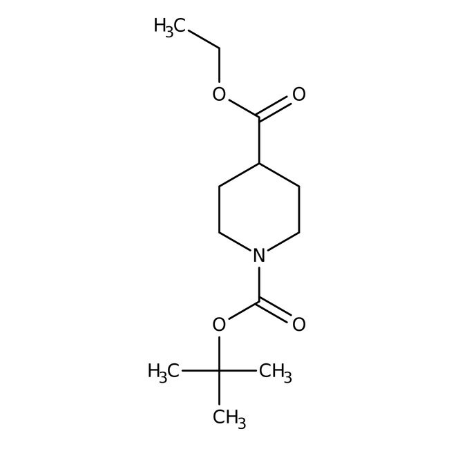 1-Boc-isonipecotic acid ethyl ester, 97+%, Thermo Scientific Chemicals