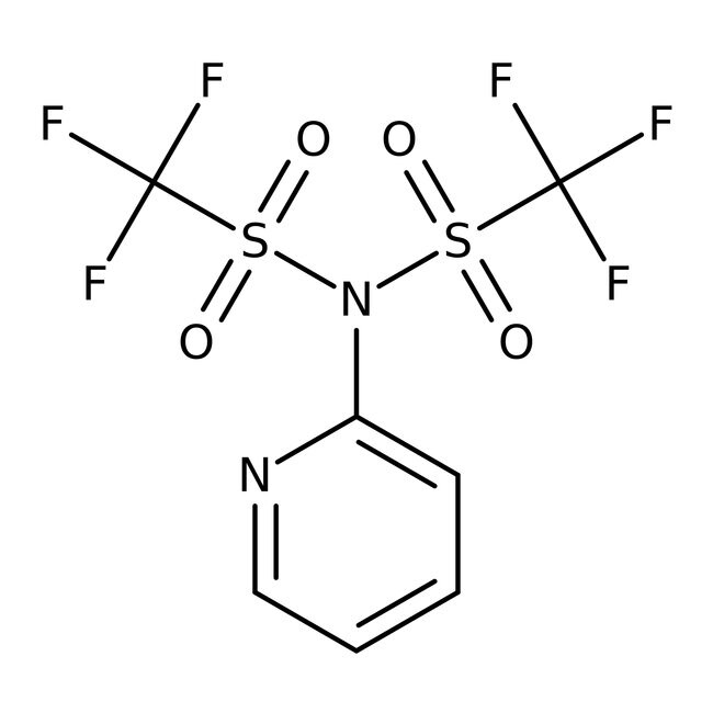 N-(2-Pyridyl)bis(trifluoromethanesulfonimide), 97%, Thermo Scientific Chemicals