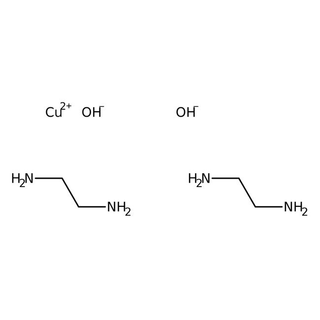 Complexe cuivre(II)-éthylènediamine, solution 1 M dans l’eau, Thermo Scientific Chemicals