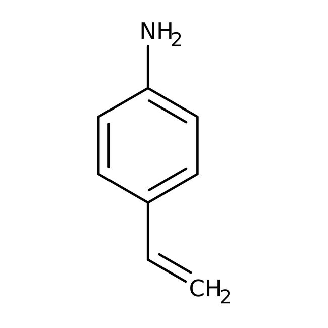 4-Aminostyrene, 97%, stab., Thermo Scientific Chemicals