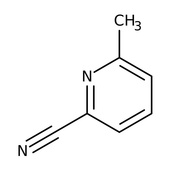 2-Cyano-6-methylpyridine, 97%, Thermo Scientific Chemicals