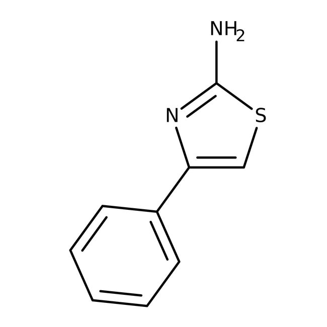 2-Amino-4-phenylthiazole, 98 %, Thermo Scientific Chemicals
