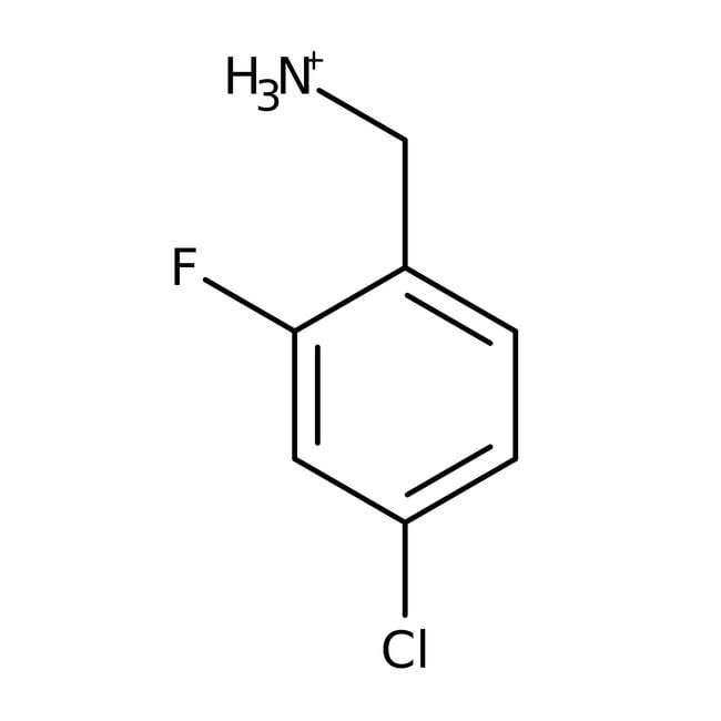 4-Chloro-2-fluorobenzylamine hydrochloride, 97%, Thermo Scientific Chemicals