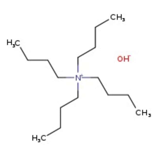 Tetra-n-butylammonium hydroxide, 40% w/w aq. soln., Thermo Scientific Chemicals