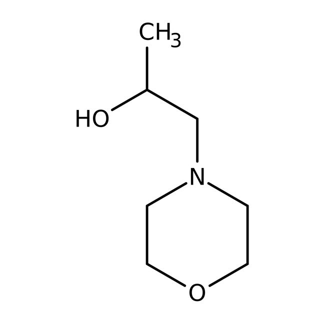 1-(-Morpholinyl)--propanol,4-morpholinyl)-2-propanol, 98 %, Thermo Scientific Chemicals