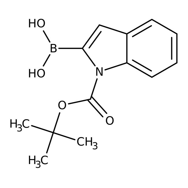 Ácido 1-Boc-indol-2-borónico, 95 %, Thermo Scientific Chemicals