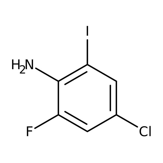4-Cloro-2-fluoro-6-yodoanilina, 96 %, Thermo Scientific Chemicals