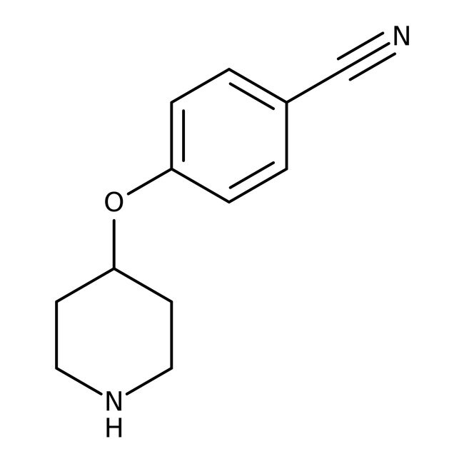 4-(4-Pipéridinyloxy)benzonitrile, 98 %, Thermo Scientific Chemicals