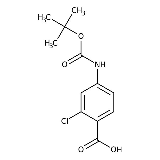 4-(Boc-amino)-2-chlorobenzoic acid, 97%, Thermo Scientific Chemicals