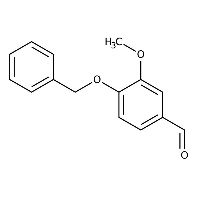 4-Benciloxi-3-metoxibenzaldehído, 98 %, Thermo Scientific Chemicals