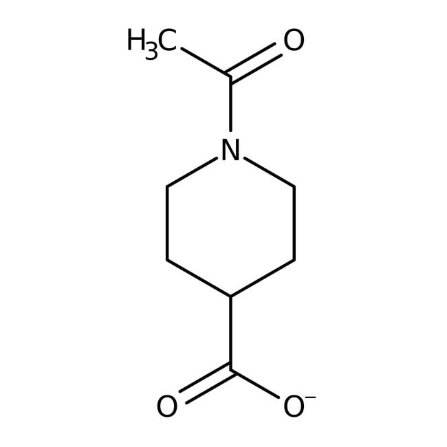 Ácido 1-acetilpiperidina-4-carboxílico, +98 %, Thermo Scientific Chemicals