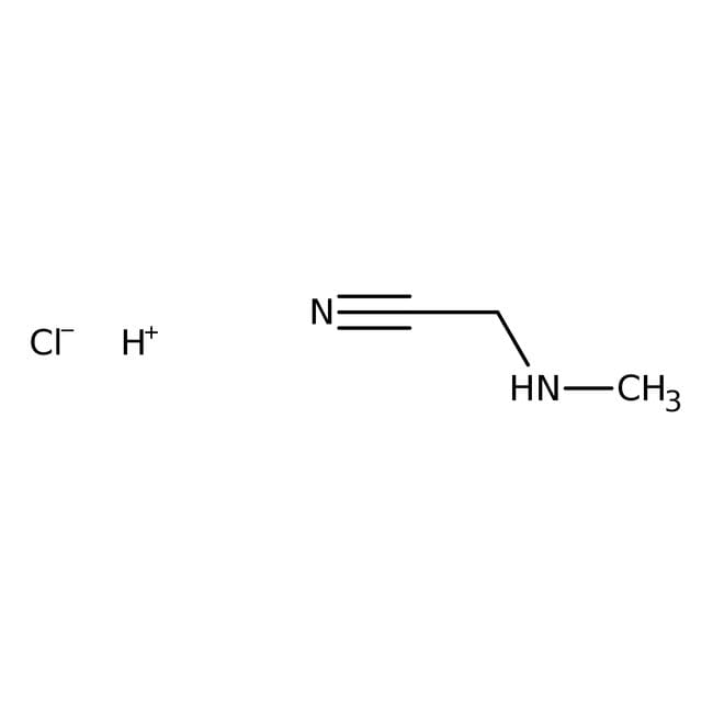 Chlorhydrate de méthylaminoacétonitrile, 99 %, Thermo Scientific Chemicals