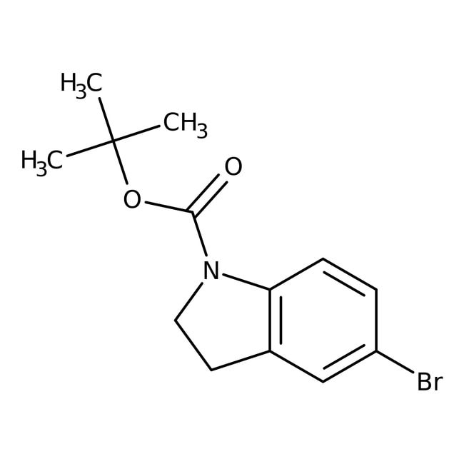 1-Boc-5-bromoindoline, 97%, Thermo Scientific Chemicals