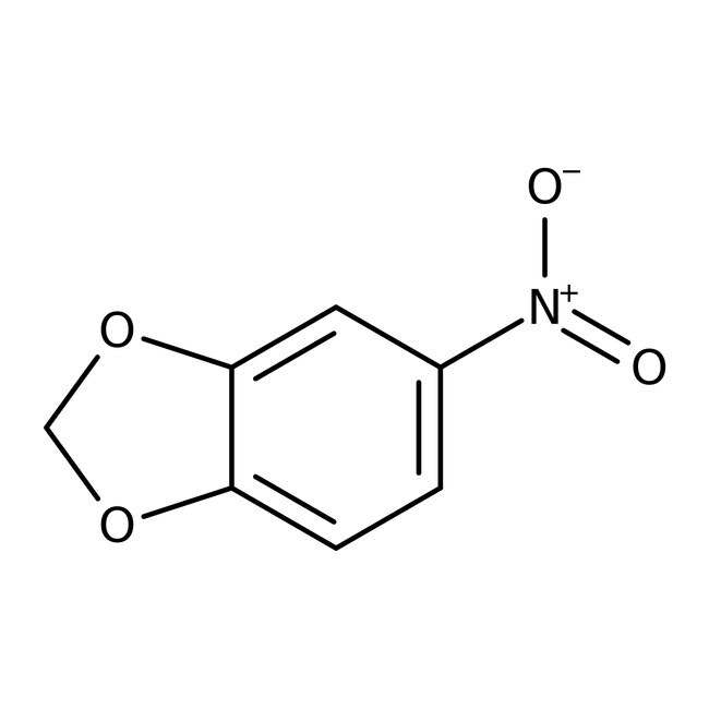 1,2-Methylenedioxy-4-nitrobenzene, 98+%, Thermo Scientific Chemicals