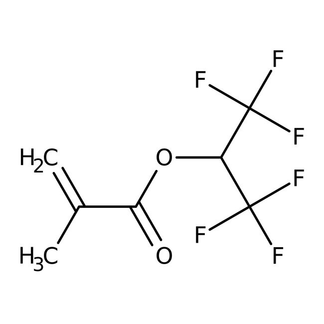 Metacrilato de 1,1,1,3,3,3-hexafluoroisopropilo, 99 %, estab., Thermo Scientific Chemicals