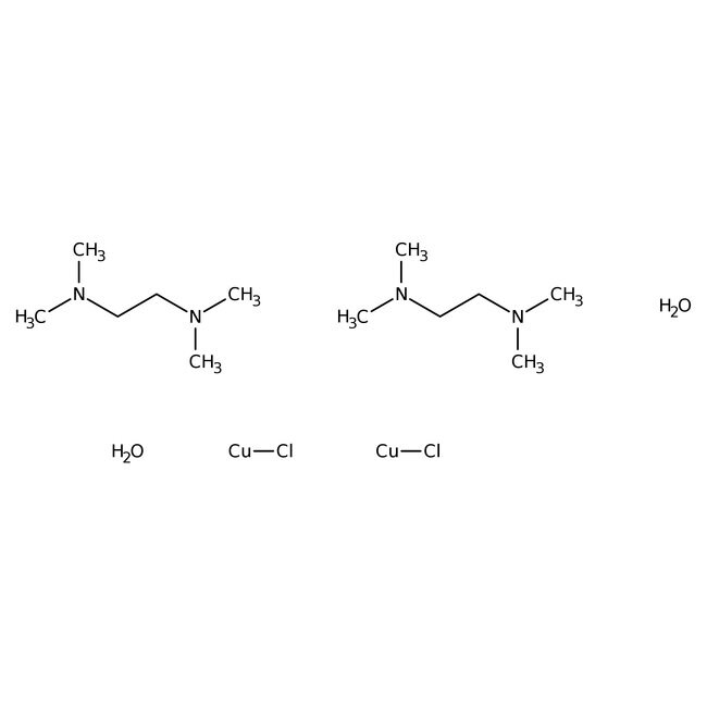 Di-&mu;-hydroxo-bis-[(N,N,N',N'-tetramethylethylenediamine)copper(II)]chloride, 98%, Thermo Scientific Chemicals