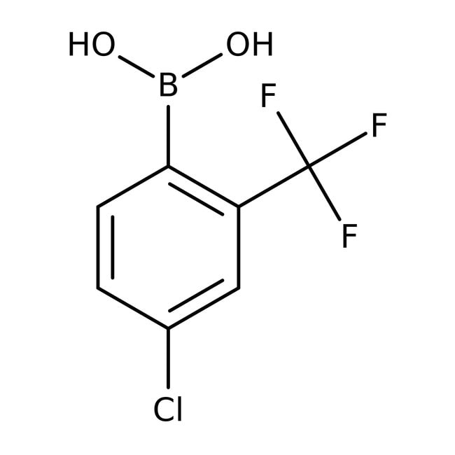 4-Chloro-2-(trifluoromethyl)benzeneboronic acid, 97%, Thermo Scientific Chemicals
