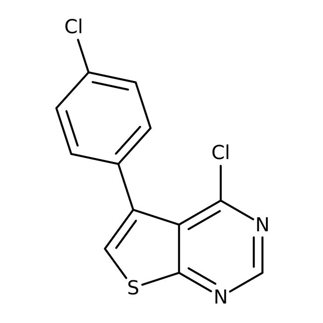 4-Chloro-5-(4-chlorophenyl)thieno[2,3-d]pyrimidine, 96%, Thermo Scientific Chemicals