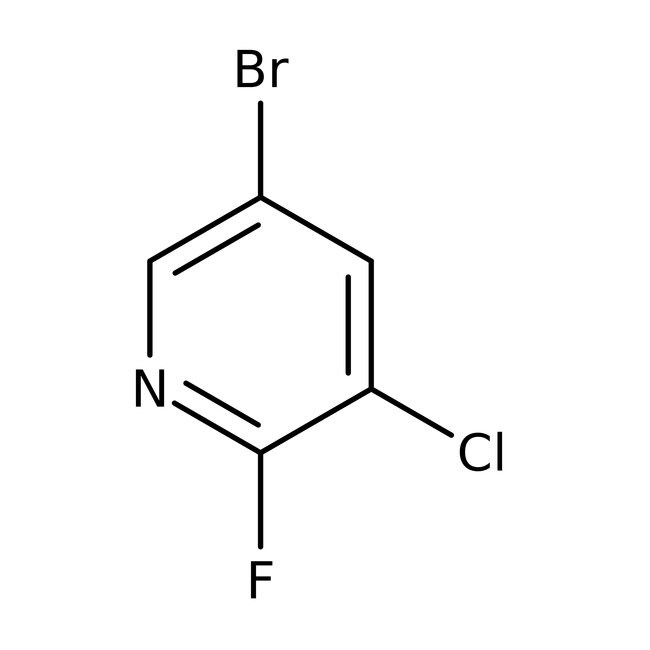 5-Bromo-3-chloro-2-fluoropyridine, 96%, Thermo Scientific Chemicals