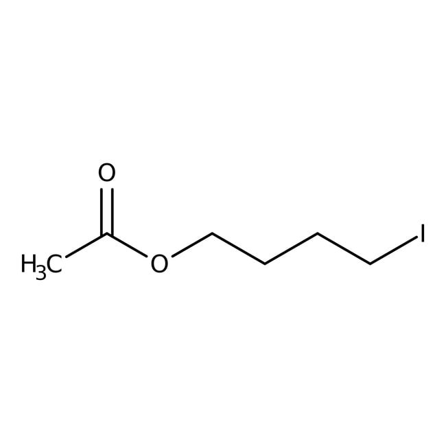 4-Iodobutyl acetate, 96%, stab. with copper, Thermo Scientific Chemicals