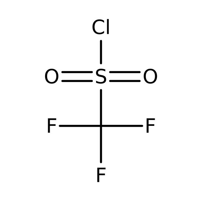 Trifluoromethanesulfonyl chloride, 99%, Thermo Scientific Chemicals
