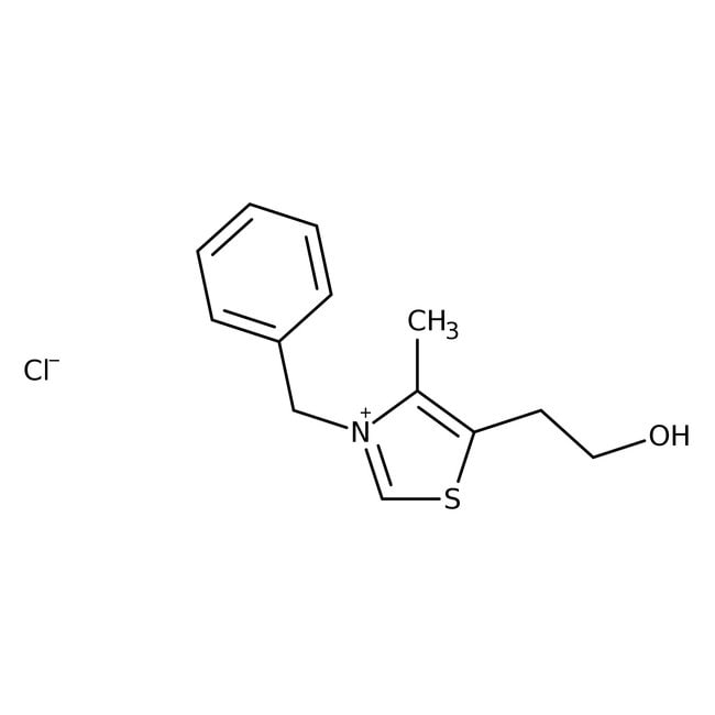 Cloruro de 3-bencilo-5-(2-hidroxietil)-4-metiltiazolio, 98 %, Thermo Scientific Chemicals