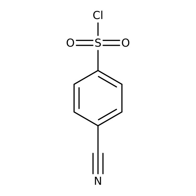 4-Cyanobenzenesulfonyl chloride, 97%, Thermo Scientific Chemicals
