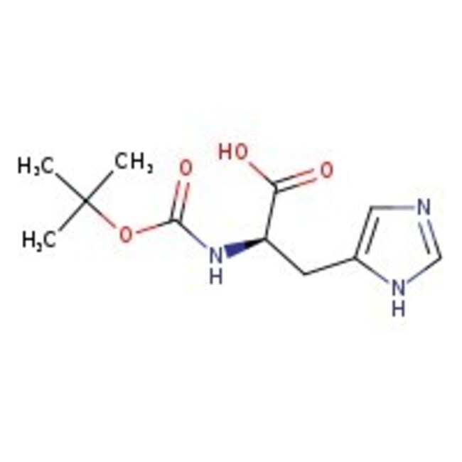 N(alpha)-Boc-D-histidine, 98+%