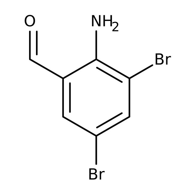 2-Amino-3,5-dibromobenzaldehído, 97 %, Thermo Scientific Chemicals