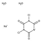 Dichloroisocyanuric acid sodium salt monohydrate, 97%, Thermo Scientific Chemicals