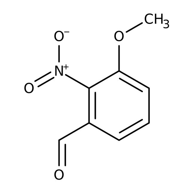 3-Methoxy-2-nitrobenzaldehyde, 97%, Thermo Scientific Chemicals