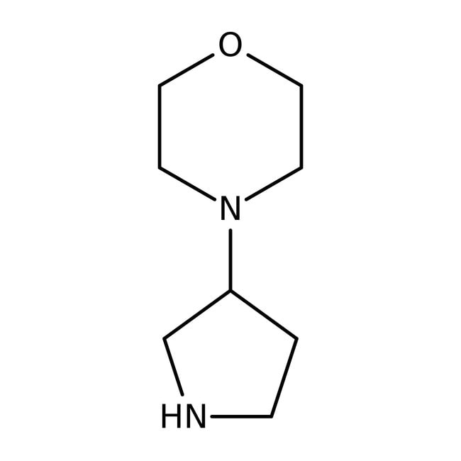 4-(3-Pyrrolidinyl)morpholine, 97%, Thermo Scientific Chemicals