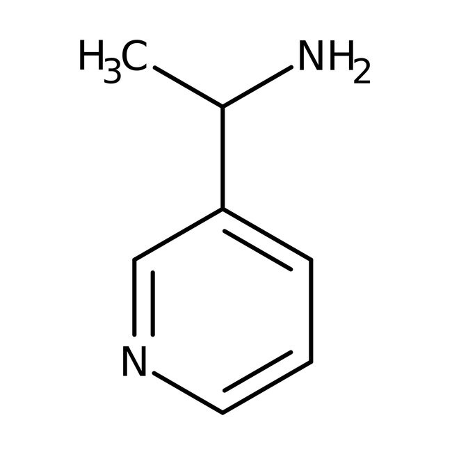 1-(-Pyridyl)ethylamin,3-pyridyl)ethylamin, 96 %, Thermo Scientific Chemicals