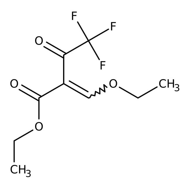 Ethyl 2-ethoxymethylene-4,4,4-trifluoro-3-oxobutyrate, 97%, Thermo Scientific Chemicals